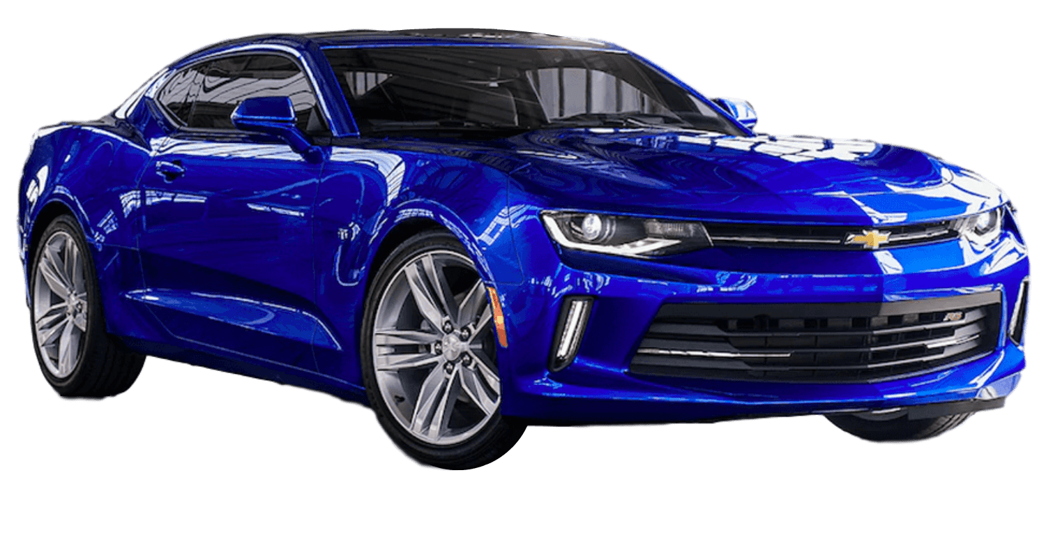 2018 Blue Camaro